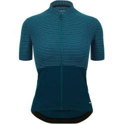 SANTINI COLORE RIGA Women's Short-Sleeved Jersey Blue 2023