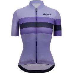 SANTINI ECO SLEEK BENGAL Women's Short-Sleeved Jersey Lilac 2023