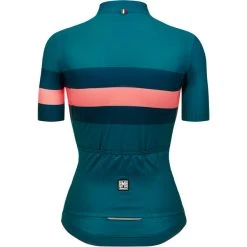 SANTINI ECO SLEEK BENGAL Women's Short-Sleeved Jersey Blue 2023 -Cycling Clothing Santini 1954651 135B600x6005D