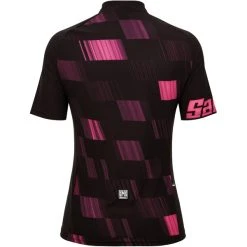 SANTINI FIBRA Women's Short-Sleeved Jersey Black 2023 -Cycling Clothing Santini 1954666 135B600x6005D