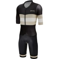 SANTINI VIPER SKINSUIT Skinsuit Black 2023 -Cycling Clothing Santini 1954840 125B600x6005D