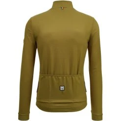 SANTINI THERMAL Long-Sleeved Jersey Khaki 2022 -Cycling Clothing Santini 3M216075GRAVLCORE VM 035B600x6005D