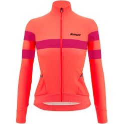 SANTINI CORAL BENGAL Women's Long-Sleeved Jersey Purple 2022