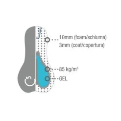 SANTINI ADAPT Bibtights Black -Cycling Clothing Santini 600x600 169185 15719063848104