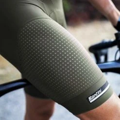 SANTINI TONO FRECCIA Bibshorts Khaki -Cycling Clothing Santini 600x600 221475 16158191523881