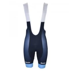 SANTINI TREK FACTORY RACING Bibshorts Navy Blue