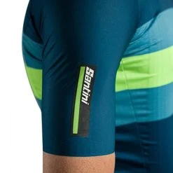 SANTINI ECOSLEEK BENGAL Short-Sleeved Jersey Green 2022 -Cycling Clothing Santini 600x600 281441 16460538400076