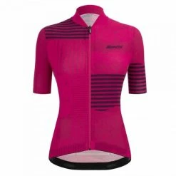 SANTINI GIADA OPTIC Women's Short-Sleeved Jersey Pink 2022