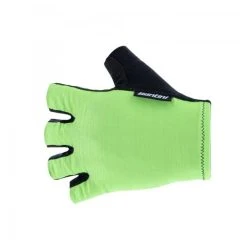 SANTINI CUBO Short Finger Gloves Green 2022