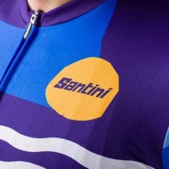 SANTINI PARIS NICE ONDA Short-Sleeved Jersey Blue 2022 -Cycling Clothing Santini 600x600 294411 16460463910772
