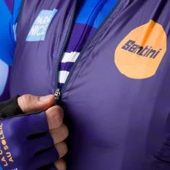 SANTINI PARIS NICE ONDA Vest Blue 2022 -Cycling Clothing Santini 600x600 294415 16460468123808