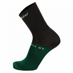 SANTINI LIEGE BASTOGNE LIEGE Socks Black/Green 2022