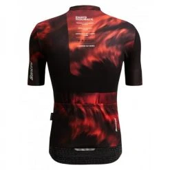 SANTINI PARIS ROUBAIX ENFER DU NORD Short-Sleeved Jersey Black/Red 2022 -Cycling Clothing Santini 600x600 294503 16479680614883