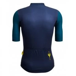 SANTINI ALLEZ LE MAILLOT JAUNE Short-Sleeved Jersey Blue 2022 -Cycling Clothing Santini 600x600 294529 16530297328795