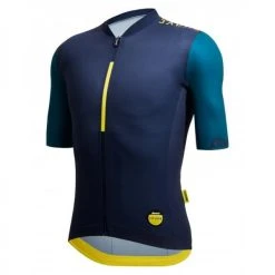 SANTINI ALLEZ LE MAILLOT JAUNE Short-Sleeved Jersey Blue 2022 -Cycling Clothing Santini 600x600 294529 16530297337664