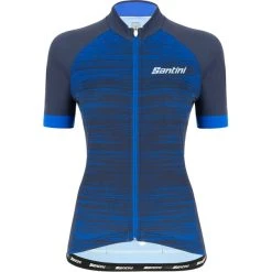 SANTINI VIRTUS Women's Short-Sleeved Jersey Blue