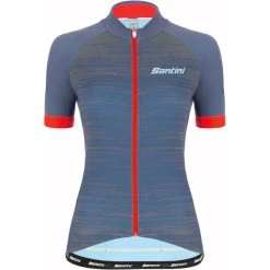 SANTINI VIRTUS Women's Short-Sleeved Jersey Red