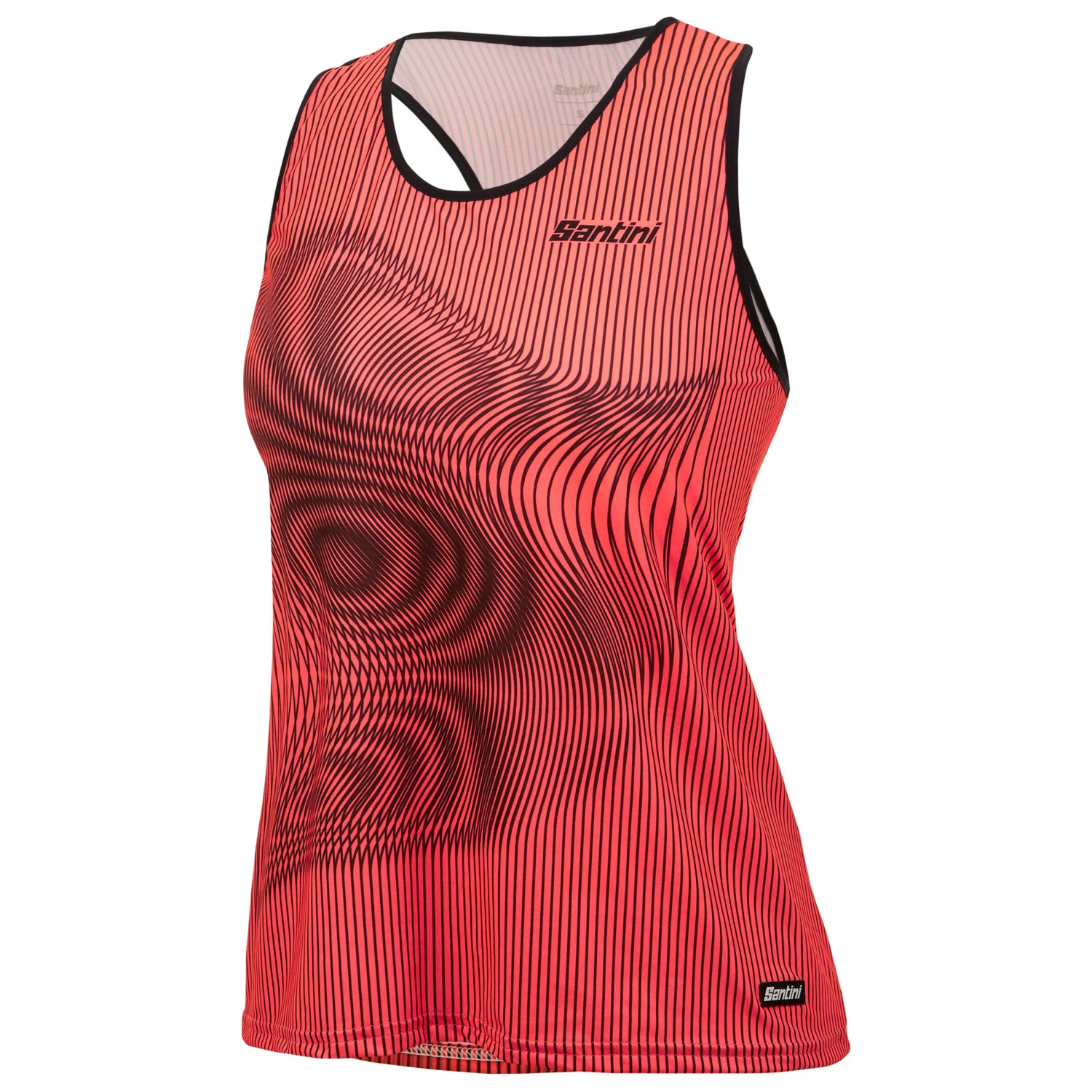 Santini Women's Vortex Top - Cycling Singlet 4 Santini Women's Vortex Top - Cycling Singlet - Image 2