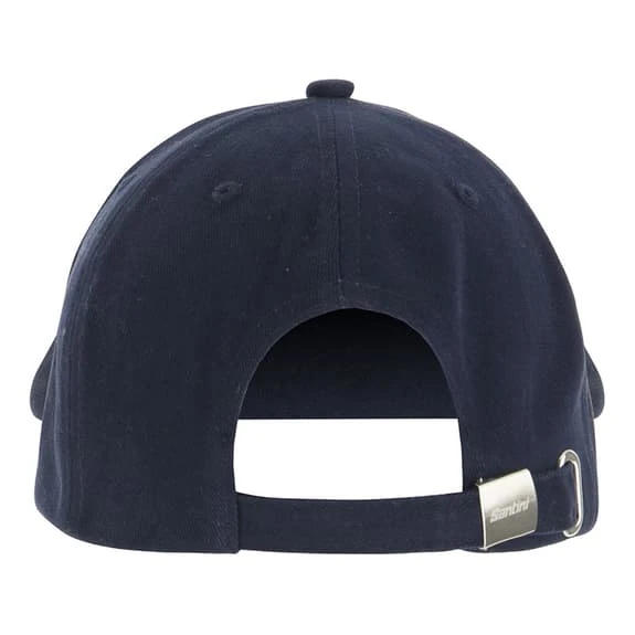 Santini Logo Baseball Cap Navy Blue 5 Santini Logo Baseball Cap Navy Blue - Image 3