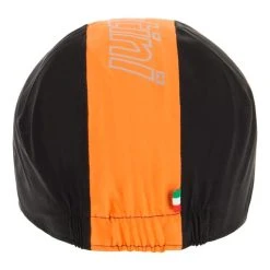 Santini Guard Mercury Cap Black Orange -Cycling Clothing Santini st 1w460 guardmerc af 003
