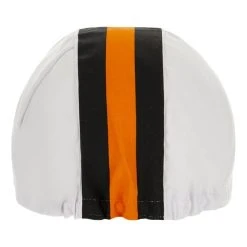 Santini Bengal Hat White Black Orange -Cycling Clothing Santini st 2s460cotbeng bi 004