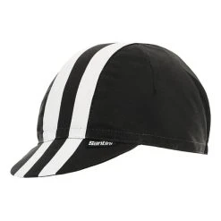 Santini Bengal Hat Black White