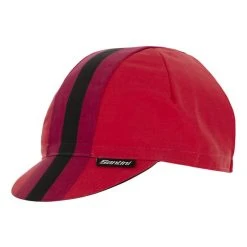 Santini Bengal Hat Red Lilac Black