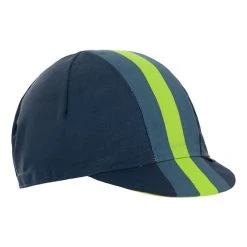 Santini Bengal Hat Blue Fluorescent Green -Cycling Clothing Santini st 2s460cotbeng vf 005