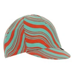 Santini Kinetic Hat Sky Blue Orange -Cycling Clothing Santini st 2s460cotkine ac 005