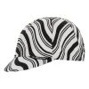 Santini Kinetic Hat White Black -Cycling Clothing Santini st 2s460cotkine bi 001