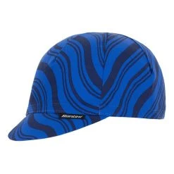 Santini Kinetic Hat Electric Blue Navy Blue