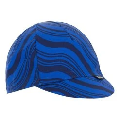 Santini Kinetic Hat Electric Blue Navy Blue -Cycling Clothing Santini st 2s460cotkine ry 005