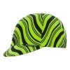Santini Kinetic Hat Fluorescent Green Black -Cycling Clothing Santini st 2s460cotkine vf 001