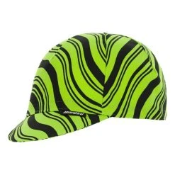 Santini Kinetic Hat Fluorescent Green Black