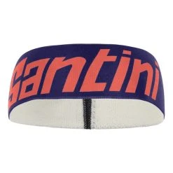 Santini Forza Indoor Training Headband Purple Orange Women
