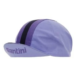Santini Bengal Cap Purple -Cycling Clothing Santini st 3s460cotbeng ll 005