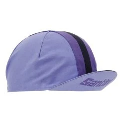 Santini Bengal Cap Purple -Cycling Clothing Santini st 3s460cotbeng ll 006