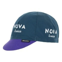 Santini Nova Eroica Opera Cap Green Blue