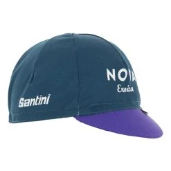 Santini Nova Eroica Opera Cap Green Blue -Cycling Clothing Santini st er460cotopera te 004