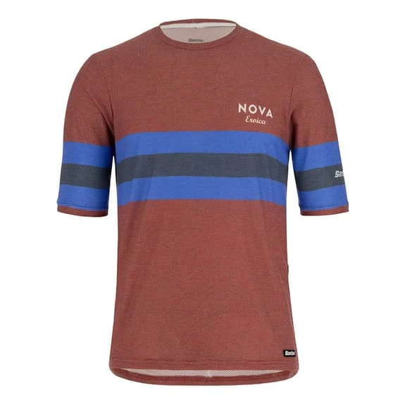 Santini Nova Eroica Arte Gravel Kit Red Black 4 Santini Nova Eroica Arte Gravel Kit Red Black - Image 2