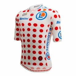 Santini Tour De France 2023 Mountain Classification Leader Kit -Cycling Clothing Santini st kittour2023 2 003