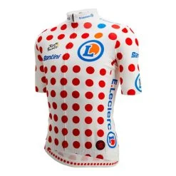 Santini Tour De France 2023 Mountain Classification Leader Fan Line Kit -Cycling Clothing Santini st kittour2023 6 003