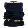 Neck Warmer Santini Le Maillot Jaune Allez Dark Blue Yellow -Cycling Clothing Santini st mj493 allez 001