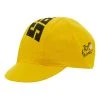 Santini Tour De France 2022 Cap Yellow -Cycling Clothing Santini st re460cot 2tdf gi 001
