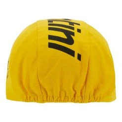 Santini Tour De France 2022 Cap Yellow -Cycling Clothing Santini st re460cot 2tdf gi 003