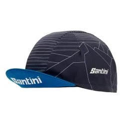 Santini Critérium Du Dauphiné 2022 Cap Black Blue 12 Santini Critérium Du Dauphiné 2022 Cap Black Blue -Cycling Clothing Santini st re460cot22cdalps 005