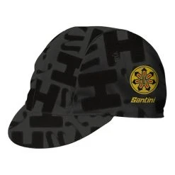 Santini La Fléche Wallone Cap Black
