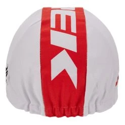 Santini Cap Segafredo Trek 2023 White Red -Cycling Clothing Santini st re460cot23ts rs 003