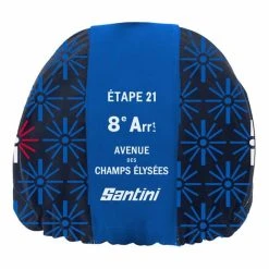 Santini Tour De France 2023 Trionfo Cap Blue -Cycling Clothing Santini st re460cottrion3tdf nt 003