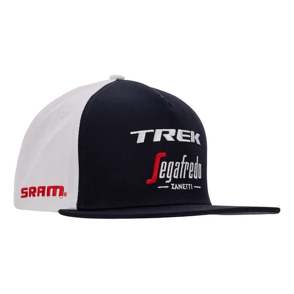 Santini Cap Trek-Segafredo 2023 Trucker Dark Blue White 6 Santini Cap Trek-Segafredo 2023 Trucker Dark Blue White - Image 4